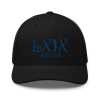 LXIX GOLF CLUB LXIX GOLF CLUB Curve Logo Trucker Cap - Blue Logo
