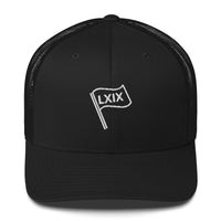LXIX GOLF CLUB LXIX GOLF CLUB LXIX Flag Trucker Cap