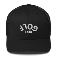 Upside Down LXIX Golf Arch Trucker Cap LXIX GOLF CLUB
