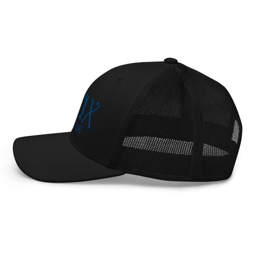 LXIX GOLF CLUB LXIX GOLF CLUB Curve Logo Trucker Cap - Blue Logo