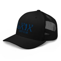 LXIX GOLF CLUB LXIX GOLF CLUB Curve Logo Trucker Cap - Blue Logo