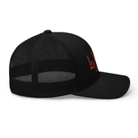 LXIX GOLF CLUB LXIX GOLF CLUB Curve Logo Trucker Cap - Red Logo