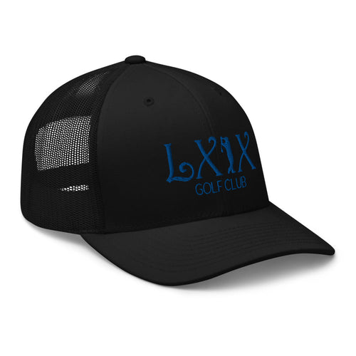 LXIX GOLF CLUB LXIX GOLF CLUB Curve Logo Trucker Cap - Blue Logo