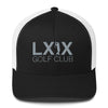 LXIX GOLF CLUB LXIX GOLF CLUB Swinger Logo Trucker Cap - Gray Logo