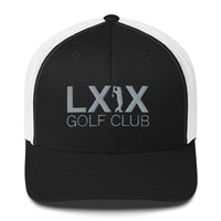 LXIX GOLF CLUB LXIX GOLF CLUB Swinger Logo Trucker Cap - Gray Logo