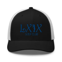 LXIX GOLF CLUB LXIX GOLF CLUB Curve Logo Trucker Cap - Blue Logo