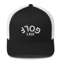Upside Down LXIX Golf Arch Trucker Cap LXIX GOLF CLUB