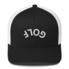 Upside Down Golf Arch Trucker Cap LXIX GOLF CLUB