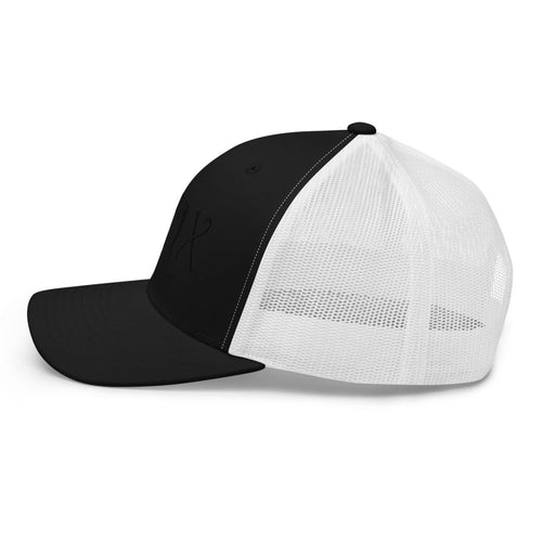 LXIX GOLF CLUB LXIX GOLF CLUB Curve Logo Trucker Cap - Black Logo