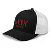 LXIX GOLF CLUB LXIX GOLF CLUB Curve Logo Trucker Cap - Red Logo