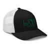 LXIX GOLF CLUB LXIX GOLF CLUB Curve Logo Trucker Cap - Green Logo
