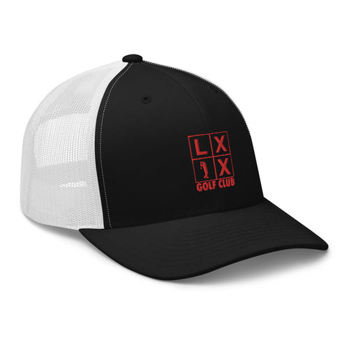 LXIX GOLF CLUB LXIX GOLF CLUB Four Box Logo Trucker Cap - Red Logo