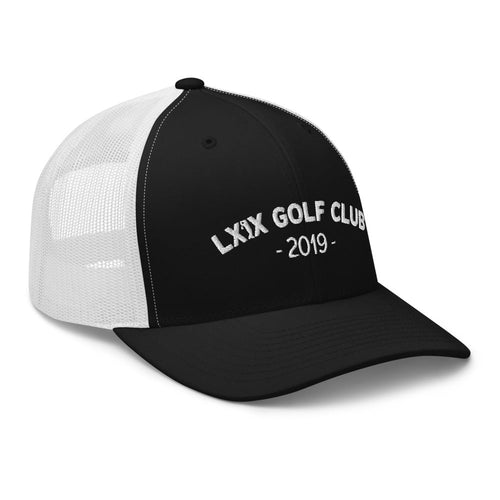 LXIX GOLF CLUB LXIX GOLF CLUB Arch Logo Trucker Cap - White Logo