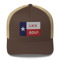 LXIX GOLF CLUB LXIX GOLF CLUB Texas Flag Trucker Cap