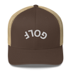 Upside Down Golf Arch Trucker Cap LXIX GOLF CLUB