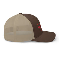 LXIX GOLF CLUB LXIX GOLF CLUB Curve Logo Trucker Cap - Red Logo