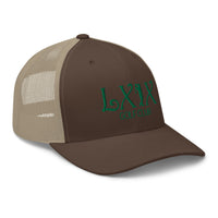 LXIX GOLF CLUB LXIX GOLF CLUB Curve Logo Trucker Cap - Green Logo