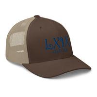LXIX GOLF CLUB LXIX GOLF CLUB Curve Logo Trucker Cap - Blue Logo