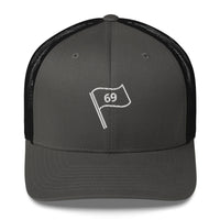 LXIX GOLF CLUB LXIX GOLF CLUB 69 Flag Trucker Cap