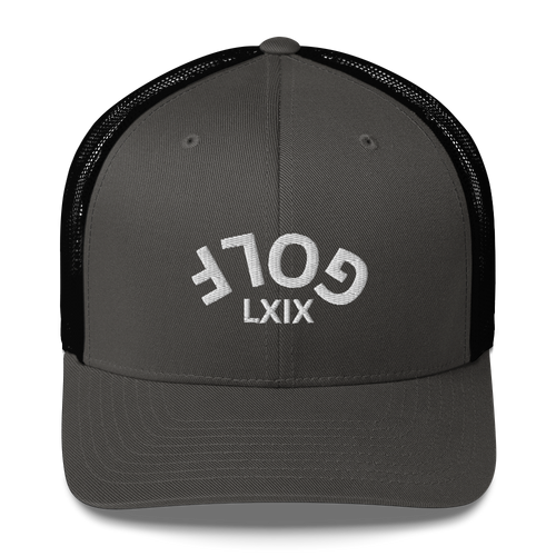 Upside Down LXIX Golf Arch Trucker Cap LXIX GOLF CLUB
