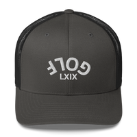 Upside Down LXIX Golf Arch Trucker Cap LXIX GOLF CLUB