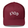 Upside Down Golf Arch Trucker Cap LXIX GOLF CLUB