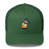 Birdie Juice Golf Hat – Trucker Cap for Golfers (Silver/Charcoal/Green) LXIX GOLF CLUB