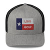 LXIX GOLF CLUB LXIX GOLF CLUB Texas Flag Trucker Cap