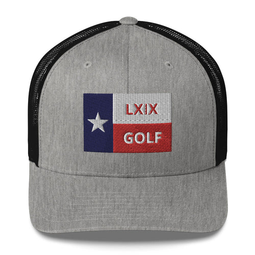 LXIX GOLF CLUB LXIX GOLF CLUB Texas Flag Trucker Cap