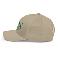 LXIX GOLF CLUB LXIX GOLF CLUB Curve Logo Trucker Cap - Green Logo