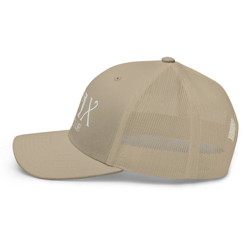 LXIX GOLF CLUB LXIX GOLF CLUB Curve Logo Trucker Cap - White Logo