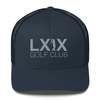 LXIX GOLF CLUB LXIX GOLF CLUB Swinger Logo Trucker Cap - Gray Logo