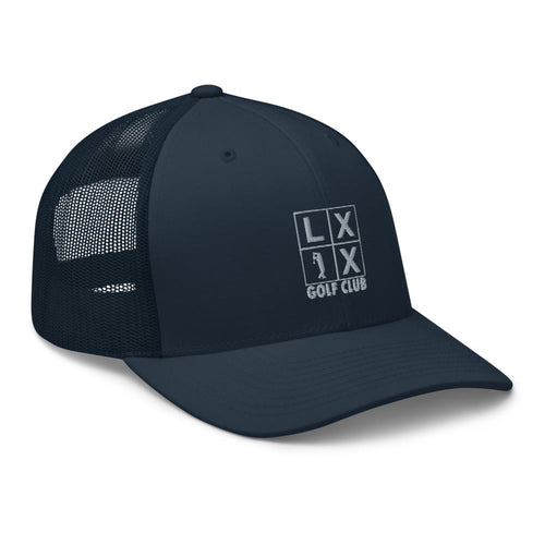 LXIX GOLF CLUB LXIX GOLF CLUB Four Box Logo Trucker Cap - Gray Logo