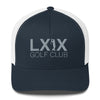 LXIX GOLF CLUB LXIX GOLF CLUB Swinger Logo Trucker Cap - Gray Logo