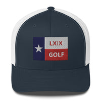 LXIX GOLF CLUB LXIX GOLF CLUB Texas Flag Trucker Cap