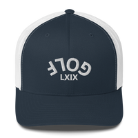 Upside Down LXIX Golf Arch Trucker Cap LXIX GOLF CLUB