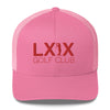 LXIX GOLF CLUB LXIX GOLF CLUB Swinger Logo Trucker Cap - Red Logo