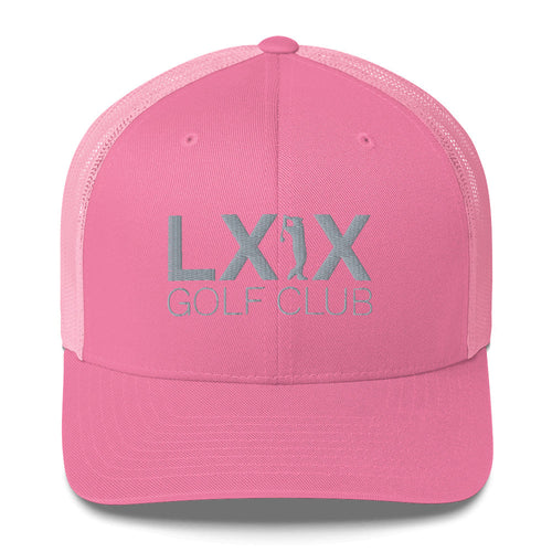 LXIX GOLF CLUB LXIX GOLF CLUB Swinger Logo Trucker Cap - Gray Logo