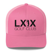 LXIX GOLF CLUB LXIX GOLF CLUB Swinger Logo Trucker Cap - Black Logo