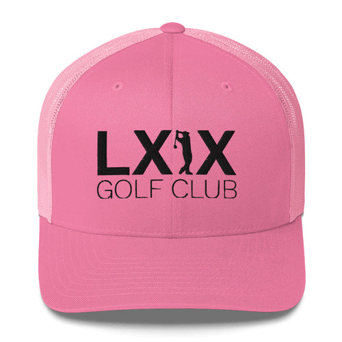LXIX GOLF CLUB LXIX GOLF CLUB Swinger Logo Trucker Cap - Black Logo