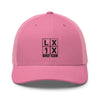 LXIX GOLF CLUB LXIX GOLF CLUB Four Box Logo Trucker Cap - Black Logo