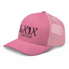 LXIX GOLF CLUB LXIX GOLF CLUB Curve Logo Trucker Cap - Black Logo