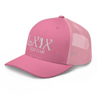 LXIX GOLF CLUB LXIX GOLF CLUB Curve Logo Trucker Cap - White Logo