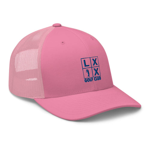 LXIX GOLF CLUB LXIX GOLF CLUB Four Box Logo Trucker Cap - Blue Logo