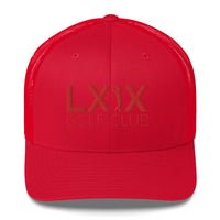 LXIX GOLF CLUB LXIX GOLF CLUB Swinger Logo Trucker Cap - Red Logo