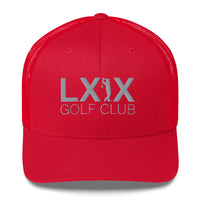 LXIX GOLF CLUB LXIX GOLF CLUB Swinger Logo Trucker Cap - Gray Logo