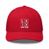 LXIX GOLF CLUB LXIX GOLF CLUB Four Box Logo Trucker Cap - White Logo