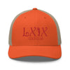 LXIX GOLF CLUB LXIX GOLF CLUB Curve Logo Trucker Cap - Red Logo