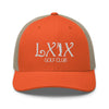 LXIX GOLF CLUB LXIX GOLF CLUB Curve Logo Trucker Cap - White Logo