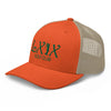 LXIX GOLF CLUB LXIX GOLF CLUB Curve Logo Trucker Cap - Green Logo
